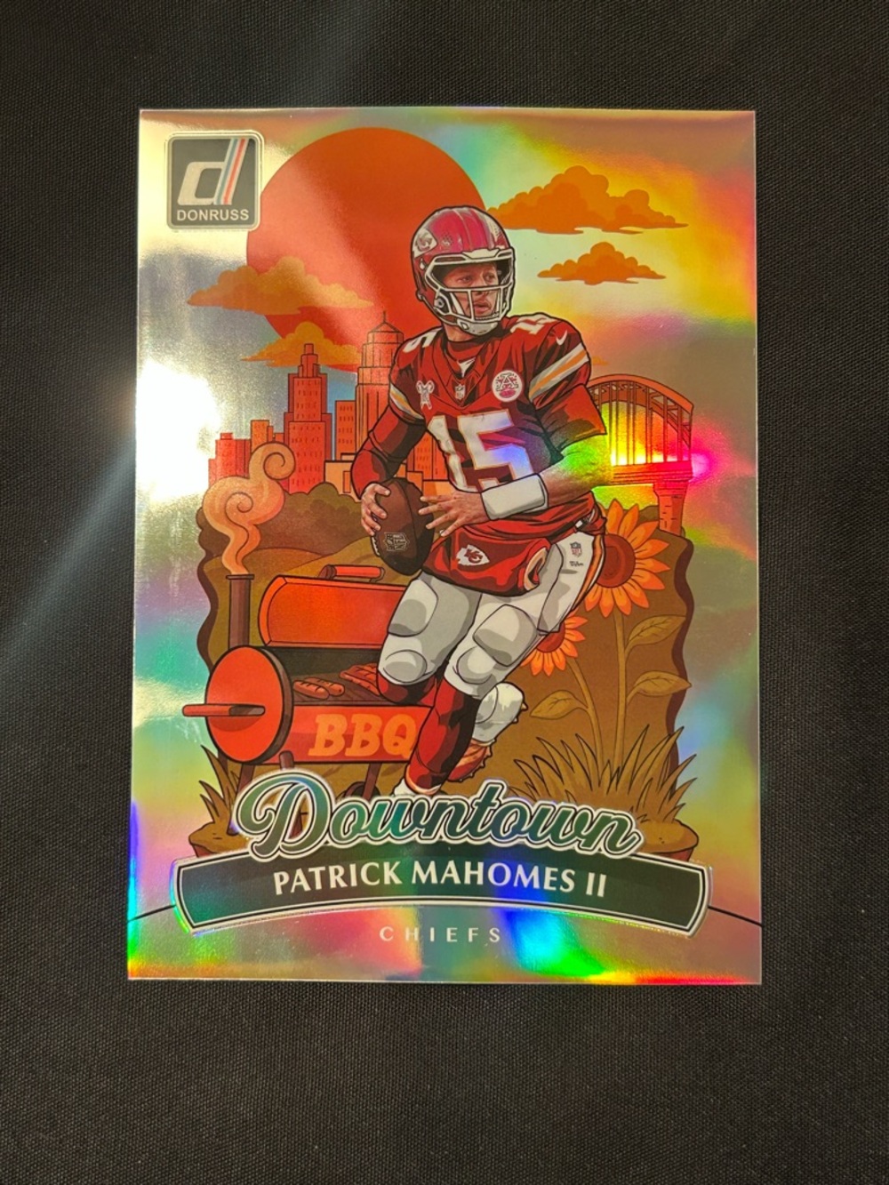 2025 Chiefs Patrick Mahomes JUMBO Downtown Card